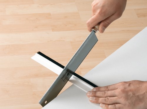 tesamoll Türdichtschiene für glatte Böden, weiß - 5