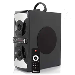 TRONICA 3000 Watt 2.1 Channel Wireless Bluetooth Tower Speaker (Black)