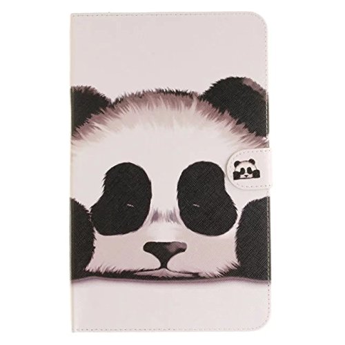 Skytar Hülle für Galaxy Tab A6 10.1 – PU Leder Schutzhülle Flip Cover Case für Samsung Galaxy Tab A 10.1 Zoll (2016) SM-T580N / SM-T585N Tablet Brieftasche Etui mit Support-Funktion,Panda - 2