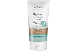 ‎MEDIPHARMA COSMETICS Hyaluron Sanfte Bräune SHAPE 150 ml, 2 IN 1 Körperpflege für straffere Konturen & schöne Bräune mit nur einem Produkt, auch bei Cellulite, wirkt gezielt gegen Dellen und schlaffe Haut