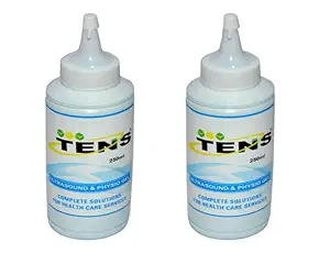 TENS-Ultrasonic Gel for Ultrasound/ECG/Physiotherapy Gel Pack of 2 each 250 ml