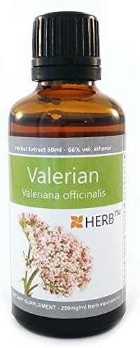 Valerian Tincture 50 ml - Sedative, Rest Well by HERB TM