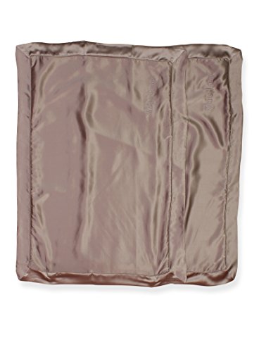 White Lotus Anti Aging -Anti-Aging Seide Kissen Fall – Einfarbig, Perlgrau – Ein Muss Für Den Schönheitsschlaf – Beugt Falten Und Haartransplantationen Vor – 100 % Seide – Oxford Stil-19 Momme- Hält 1 Jahr - 8