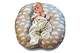 Baby Lounger Lagerungskissen Liegekissen, Alternative zur Babywippe, Baby-Liegekissen Nestchen, Sitzsack