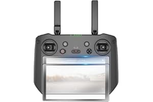 Moorovgi Protector de pantalla para DJI RC Pro, 2 unidades, dureza 9H, vidrio templado para DJI RC Pro (transparente)