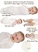 The Woombie Organic Swaddle (White, 3-6 Months)