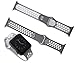 Produktbild Silikon Ersatz Sport Band Armband für Apple Watch iWatch Nike 42mm Silber+Weiß