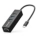 Produktbild UCOUSO USB C auf VGA Adapter 4 in 1 Type C Hub mit VGA Viedo-Port (1080P, Full HD), 3 USB 3.0 Ports Aluminium für MacBook, MacBook Pro, iMac und Andere Geräte