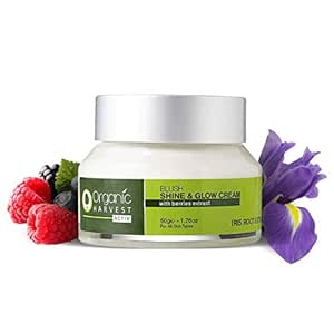 organic harvest shine and glow cream