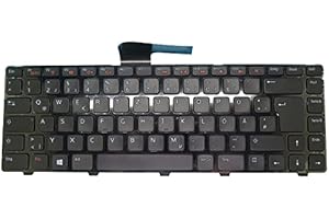 RTDPART Laptop-Tastatur Für Dell Vostro 1440 1450 1540 1550 2420 2520 3350 3450 3460 3550 3555 3560 V131 Inspiron 3330 3420 3520 5425 Für XPS L502X Deutschy GR Schwarz Neu
