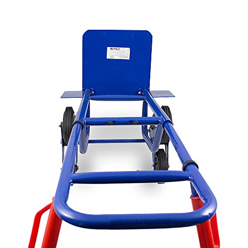 BITUXX® Treppenkarre Sackkarre Treppe Treppensackkarre 200kg Treppensteiger Stapelkarre Klappbar Hartreifen - 4