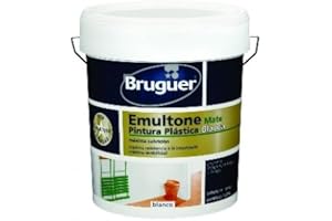 Pintura plastica Bruguer emultone Extramate blanco 15 lt