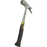 STANLEY FATMAX Latthammer Antivibe Hammer, Carpenter's Nail Puller, Forged Steel, Anti-Vibration System, Dynagrip Handle, Fla