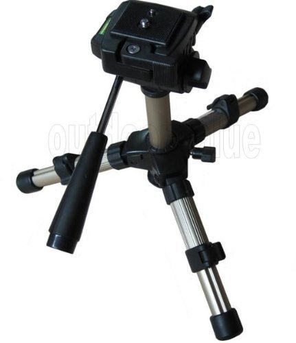 Deluxe Mini Tischstativ mit 3 Beinen, passt Canon/Nikon/Sony/Fuji/Olympus/usw.