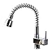 Produktbild Multiware-LPSLT Küchen-Tap-Küche Spüle Wasserhahn Einzel Griff Kupfer-Küche Wasserhahn 360 Grad Drehen Mit Pull-Down-Sprayer Chrom-Armaturen