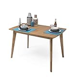 mesa comedor nordica barata MELAKA es una mesa extensible elegante, práctica y acogedora.