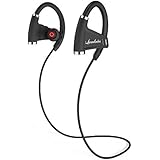 Bluetooth Kopfhörer, Landnics Sport Kopfhörer On Ear IPX7 Kabelloser Ohrhörer Mikrofon Rauschunterdrückung Wasserdicht Kopfhörer 12 Stunden Musikzeit für Joggen, Workout, Fitness