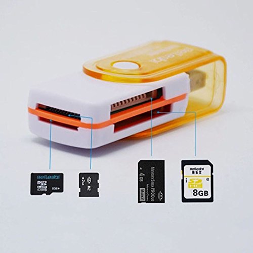 4 in 1 USB Speicherkartenleser für MS MS PRO TF Micro SD High Speed ??zufällige Farbe - 2