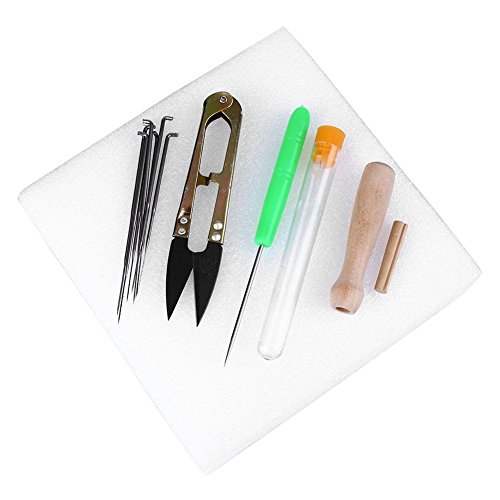 SOLEDI Needle Felting Starter Kit Wool Felt Tools Mat + Scissors + Accessories Craft - 2