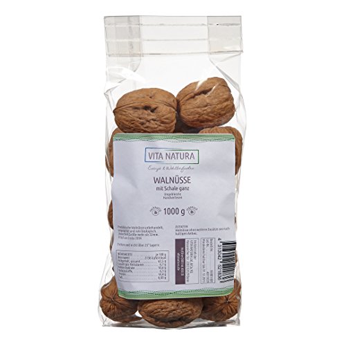 Preisvergleich Produktbild Französische Walnüsse mit Schale, Grenobler 32mm+ ungebleicht 1000g