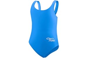 TIZAX Traje de Baño de Una Pieza para Niña UPF 50+ Bañador Deportivo para Niñas Racerback Correa Gruesa