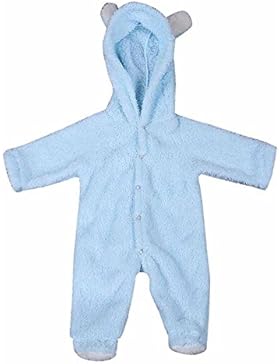 Kinderkleidung EUZeo Neugeborener Baby Tierspielanzug Bodys Langarm Kapuze Overall set(0 -24 Monate)