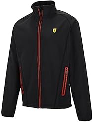 Ferrari – Chaqueta Softshell tamaño XL – Scuderia Ferrari Chaqueta – Fórmula 1 – Color negro