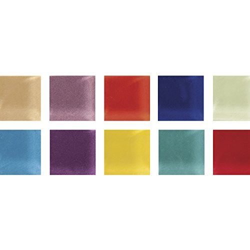 RAYHER 14795999 Soft Glas-Mosaiksteine Mischung, bunt, 13,5 x 13,5 x 6,5 cm - 3