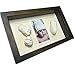 Kit Footprint 3D Baby with Frame -Cream Back