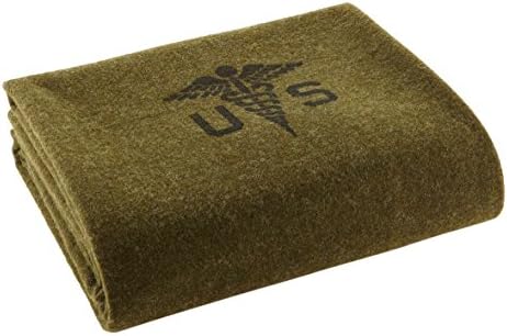 Faribault Woolen Mill Foot Soldier Medic Blanket, Army