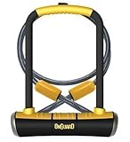 Onguard Pitbull 8005 DT Bike Lock & Cable - High Security Gold Sold Secure