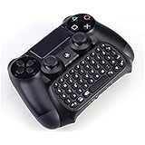 Playstation 4 Tastatur für Controller – drahtlos per Bluetooth für PS4 / PS4 Slim / PS4 Pro Dualshock Controller