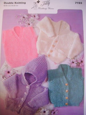 Teddy DK Knitting Pattern Childrens Sweater - 7193