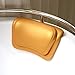 Produktbild QLIGHA Badewannen Kissen PU Badezimmer mit Eingebautem Saugnapf Weich und Bequemes Universalkissen,Gold