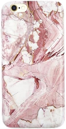 SGSELLER 4.7 iPhone 6 6S TPU IMD Slim-Fit Ultra-Thin Anti-Scratch Shock Proof Dust Proof Anti-Finger Print Matte Case Casing (Marble - Reddish Sand)