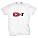 Produktbild Youtube Player T-shirt (WHITE, XL)