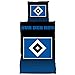 Produktbild HSV Hamburger SV Bettwäsche ** Nur der HSV ** Schwarz Blau Gestreift 29542