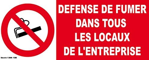 Stick DEFENSE Smoking in All Premises of the Enterprise "