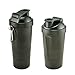 Produktbild Enshey Protein Shaker Flasche drei Schichten von Blender Mixer Twist Lock Storage mischen Grids Leck Beweis BPA frei Sport Nutriyion Fitness Flasche schwarz 500-600ML
