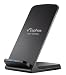 Produktbild Fast Wireless Charger, ELEPHAS Wireless Schnellladegerät Drahtloses Induktive Schnellladestation Qi Kabellose Wireless Ladegerät für Samsung Galaxy S7/S7 Edge/S6/S6 Edge/Note 5, Nokia Lumia, HTC, Google Nexus, LG, iPhone 8 , iPhone 8 Plus , iPhone X und alle Qi-fähige Geräte,Schwarz