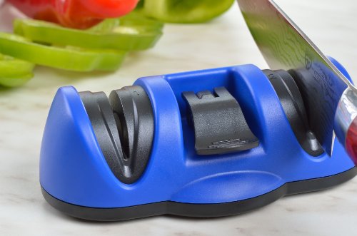 GRÄWE® stabiler Messerschärfer mit Saugfuss und 2 Stationen - 3