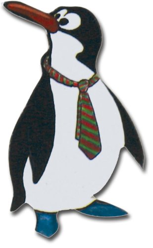 Pinguin Party – Einladende Design Metall Magnettafel 60×40 cm – Pinnwand Memoboard mit Motiv: Pinguin Eisparty – inkl. 8 Magnete Pinguine für Magnetwand – Original Magnetpinnwand GUMA Magneticum - 7