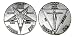 Produktbild eclectic shop uk Lucifer Morgenstern Fernsehsendung Requisite Münze 35mm x 2mm ca. Vollmetall 3D Münze