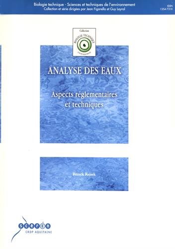 Analyse des eaux : Aspects réglementaires et techniques gratuit Analyse des eaux : Aspects réglementaires et techniques gratuit