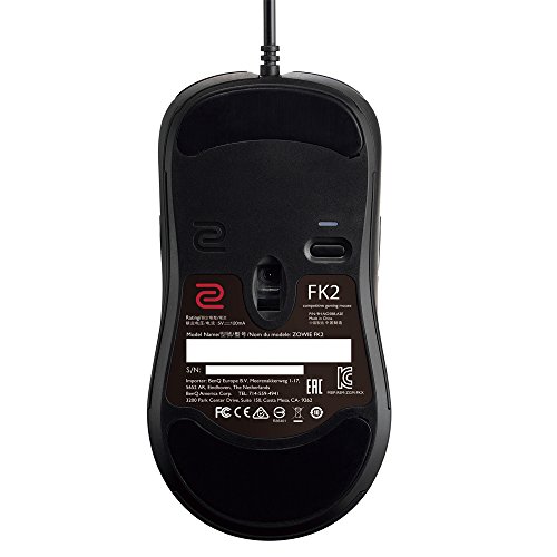 BenQ Zowie FK2 - Rat  n para e-Sports  124 x 58 x 36 mm