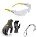 Produktbild Dewalt Displayschutzfolie Clear Lens Schutzbrille mit DEWALT Nitril Grip Handschuhe und Halskordel Bundle Deal X 3 Elemente