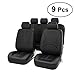Produktbild Vosarea Sitzbezüge, Auto Leder PU für Festzeltgarnituren Auto SUV Truck 9 teilig