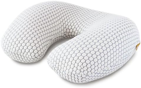 Luxury Travel Pillow - High Quality, Memory Foam Head &amp; Neck Support, Soft Travel Pillow, Breathable, Skin Friendly for (Train,Car,Airplane,TV) Machine Washable Natural Cotton Cover, TRAVEL BAG