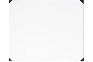 New Wave Posh Palette Glass White 16x20