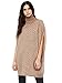 Cayman Women Beige Self-Design Woollen Poncho Sweater RS.1097.00